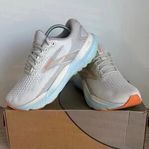 Brooks Glycerine 21 ‘Coconut Aqua’ Women Running Sneakers- SZ 8